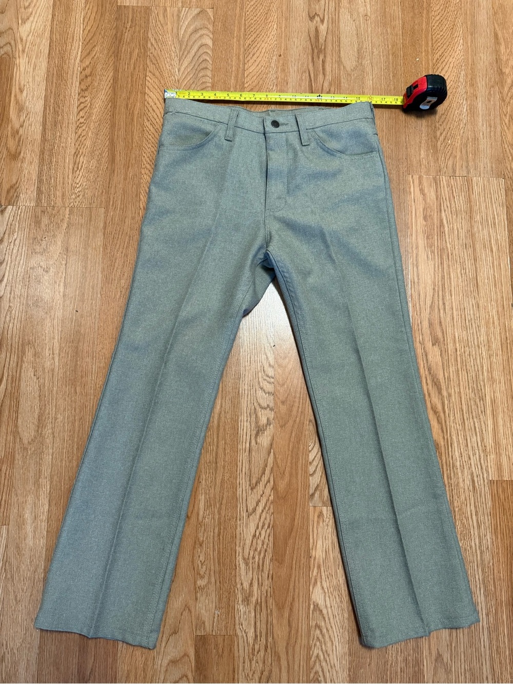 Wrangler 82HT Western Pants 32x29 Olive Vintage Cowboy Ranch Dress Pants